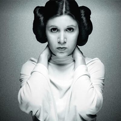 Acconciature Halloween - Principessa Leia