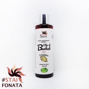 Districante Capelli Spray Vegano - Olio di Baobab - Bottiglietta