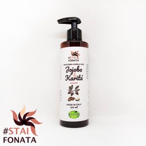 Maschera Capelli Fini Vegana - Jojoba e Karité - Bottiglietta