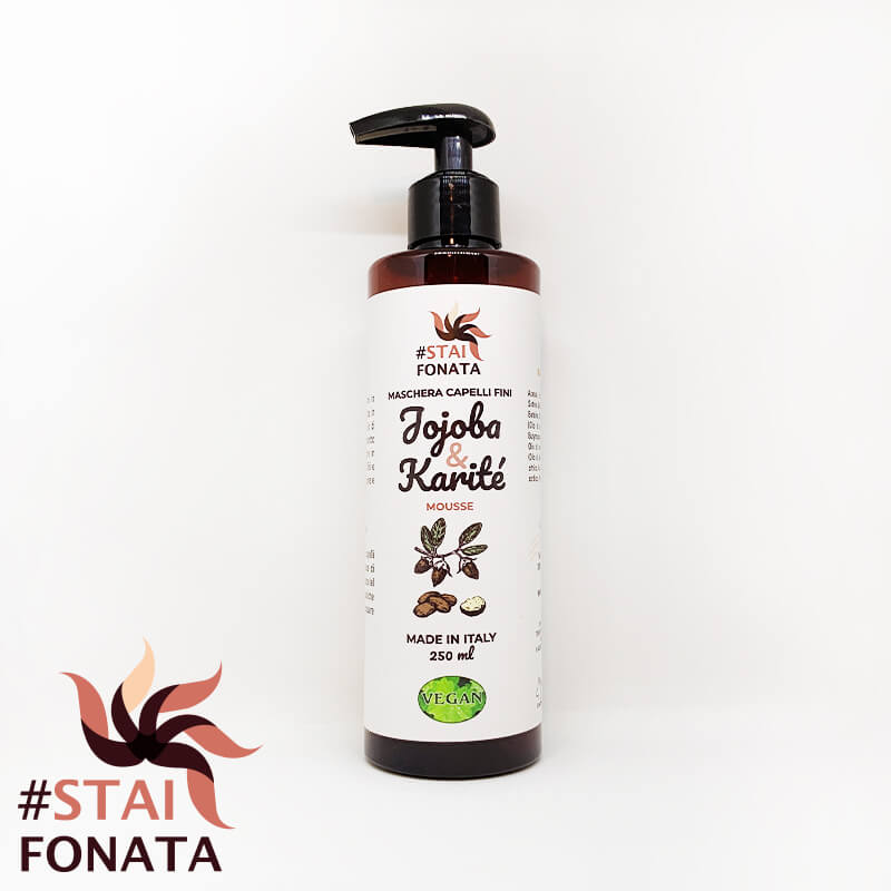 Maschera capelli fini con olio di Jojoba by #StaiFonata