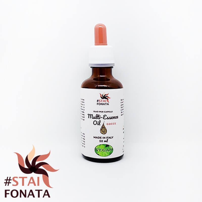 Olio per capelli vegan Multi-Essence #StaiFonata