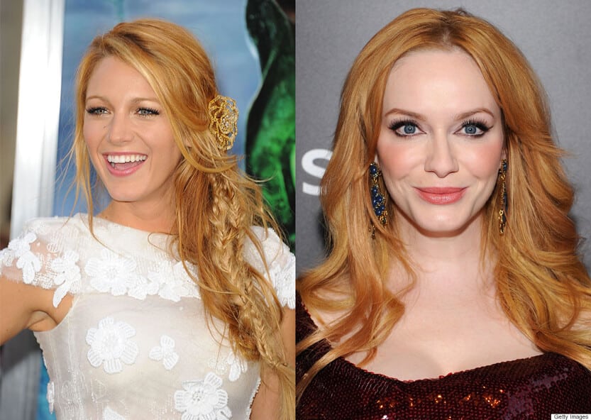 Colore Capelli Milano: Strawberry Blonde - Attrici di Hollywood