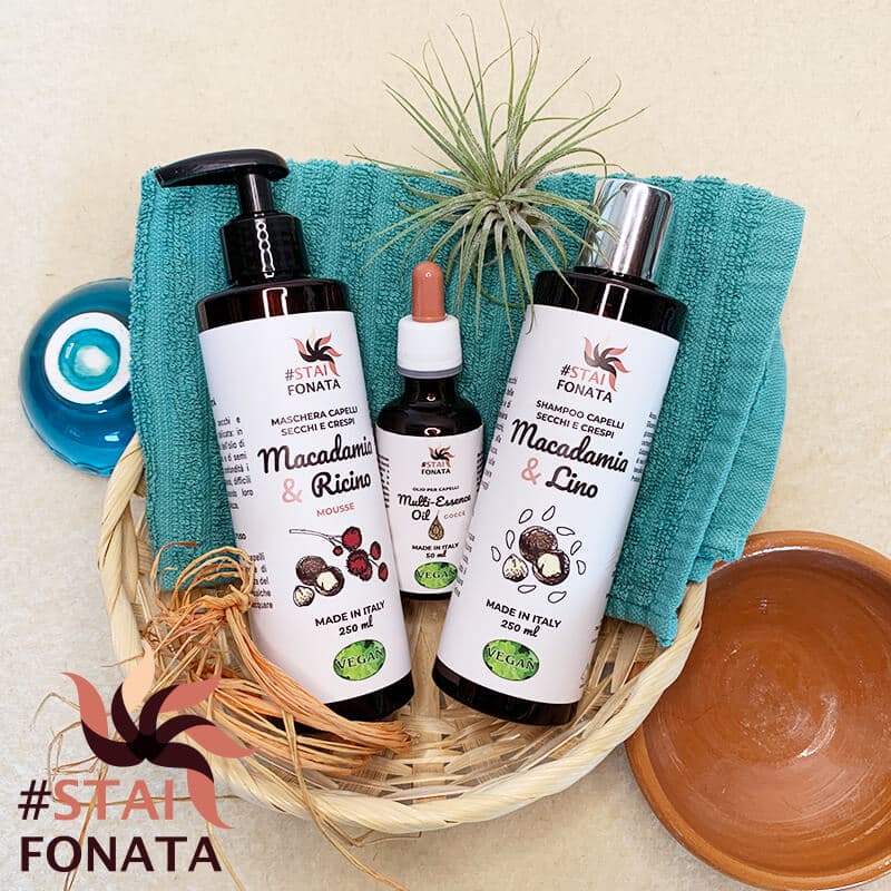 Come Proteggere i Capelli dal Cloro: prodotti per capelli secchi set macadamia deluxe staifonata set3 9203