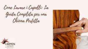 come lavare i capelli