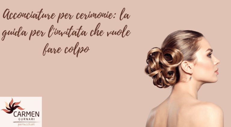 acconciature per cerimonie